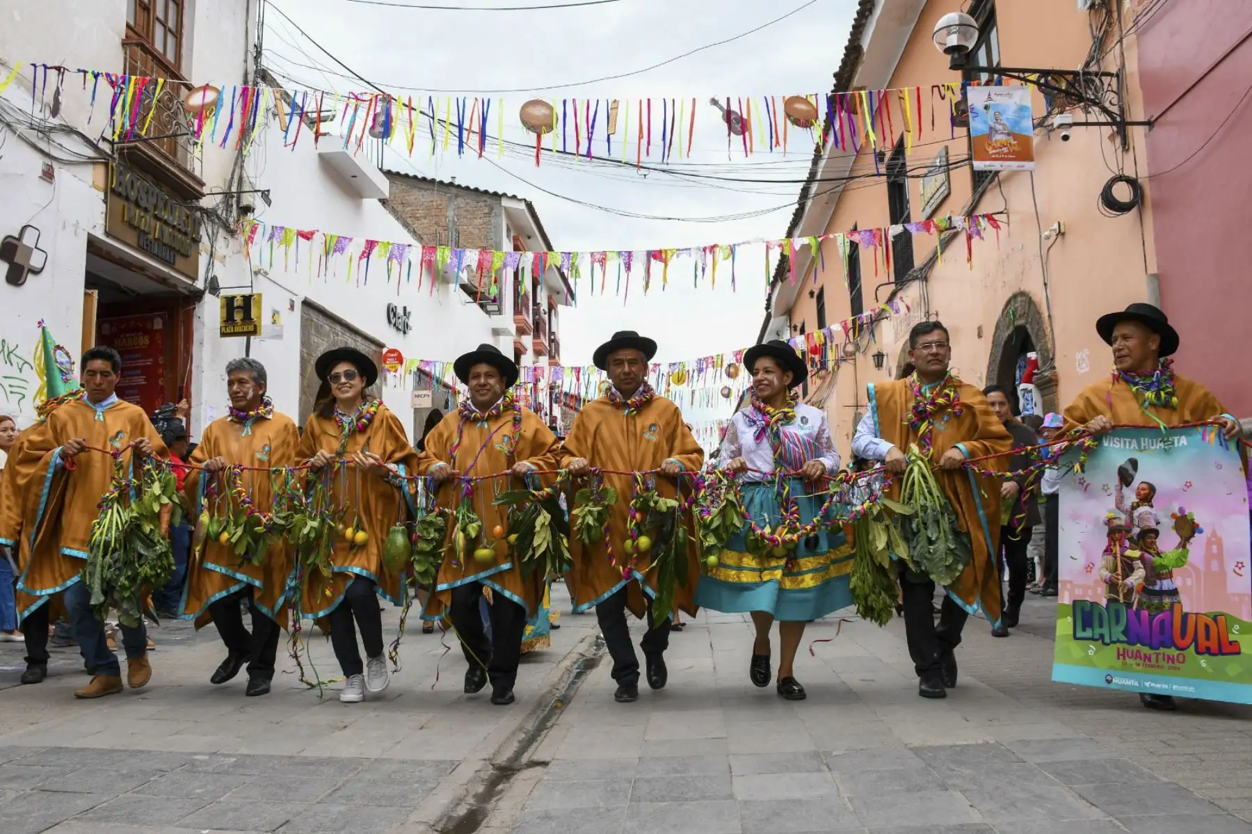 El Carnaval Huantino es una de las fiestas más coloridas de Ayacucho. La provincia de Huanta espera la visita de más de 20,000 turistas para participar de las actividades festivas. ANDINA/Difusión