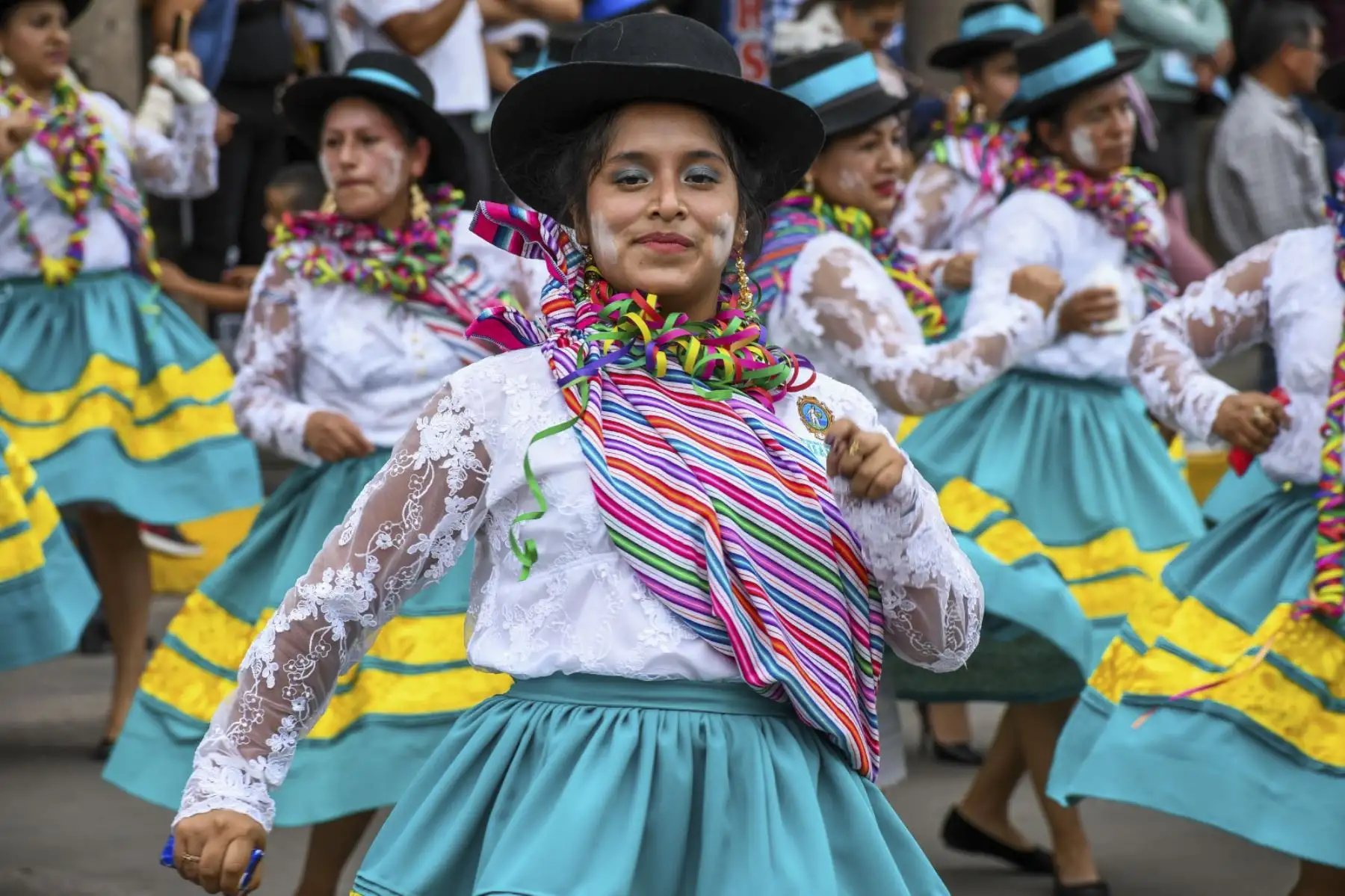 El Carnaval Huantino es una de las fiestas más coloridas de Ayacucho. La provincia de Huanta espera la visita de más de 20,000 turistas para participar de las actividades festivas. ANDINA/Difusión