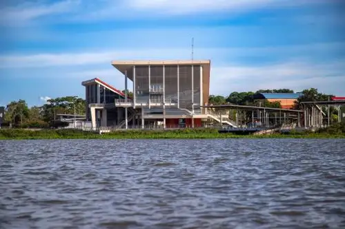 Impresionante vista panorámica del Bulevar de Yarinacocha, en Ucayali, la megaobra ejecutada por el Plan Copesco.