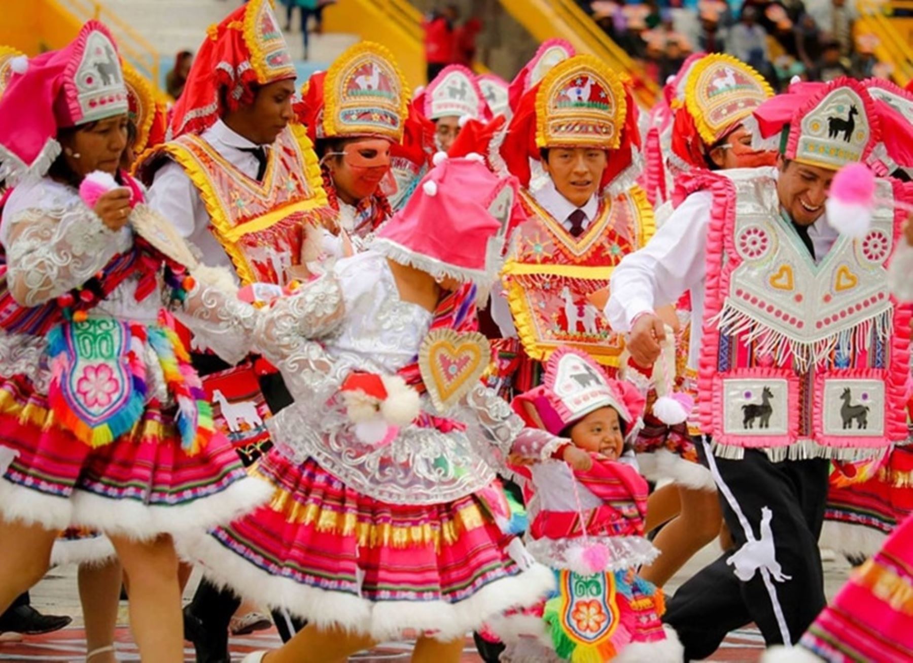 Puno celebra declaratoria de Patrimonio Cultural de la Nación a la danza Llamerada Puneña. ANDINA/Difusión
