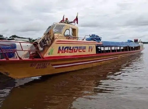 Delincuentes asaltaron anoche a los pasajeros de la embarcación fluvial "Haydee VIII" en el río Amazonas. La nave había partido de Iquitos con rumbo a la localidad de Santa Rosa, en la zona de frontera. ANDINA/Difusión