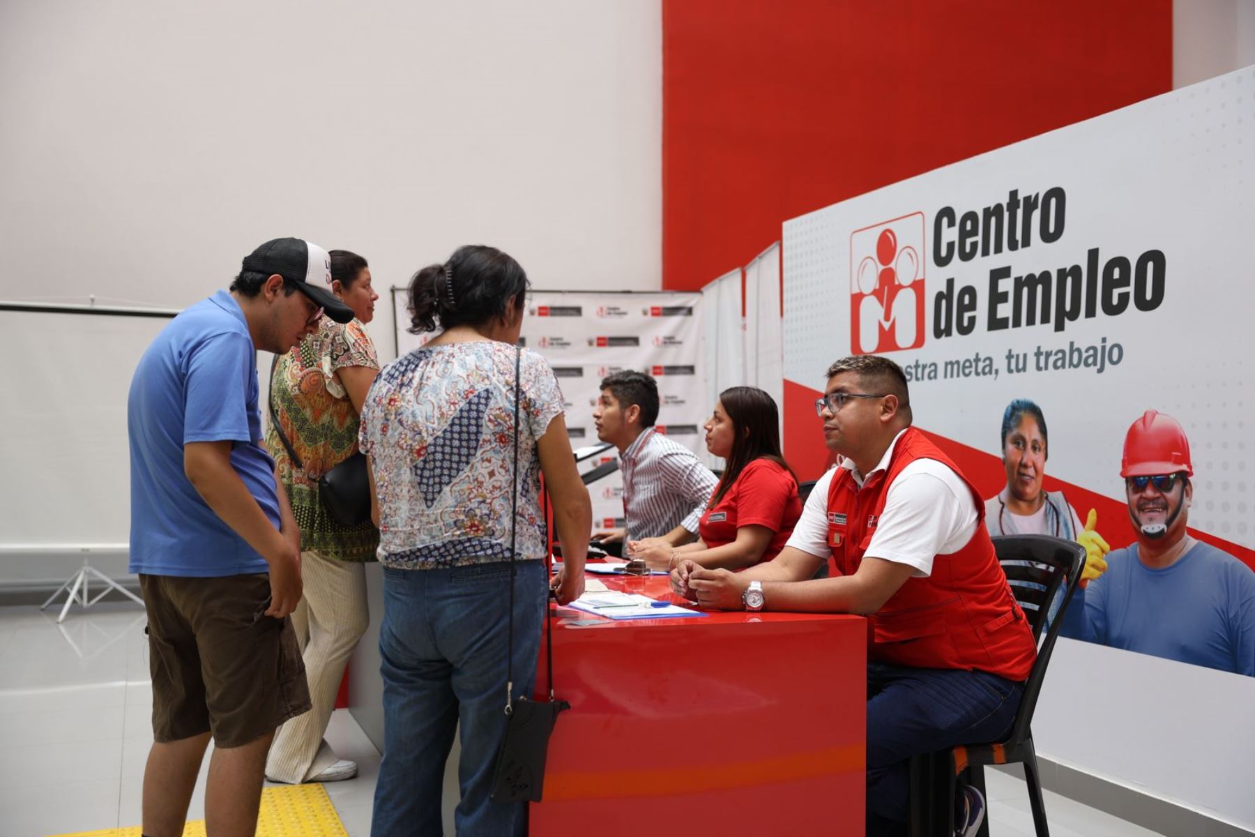 El MTPE es una de las pocas entidades públicas que cumple con la cuota de contratación de personas con discapacidad, la misma que representa el 5% del total de la planilla, como lo establece la ley. ANDINA/ MTPE.
