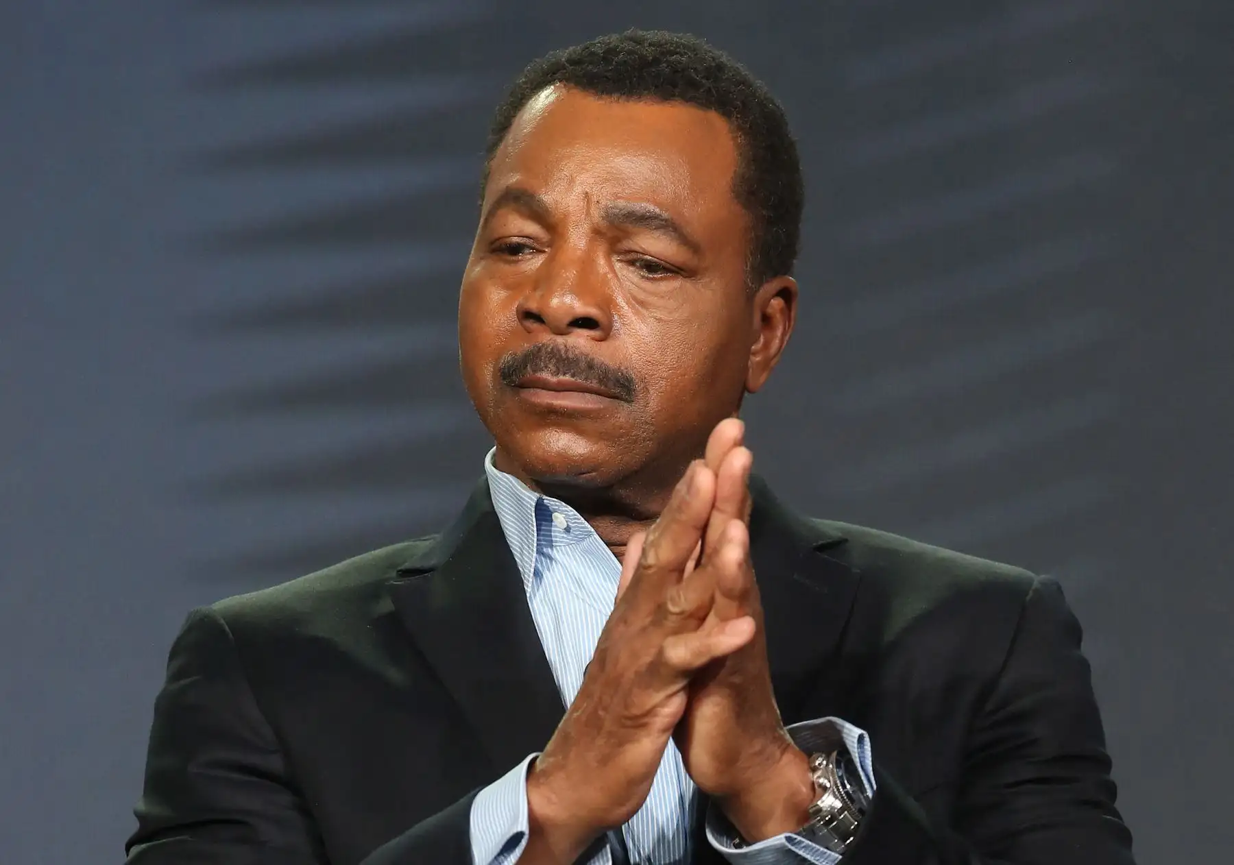 El actor Carl Weathers del programa de televisión 