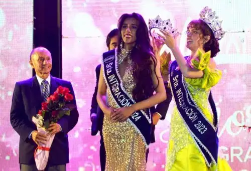 La región Cajamarca eligió hoy a Camila Shantall Marín Aro, de 20 años, como Reina Integración del Carnaval 2024.