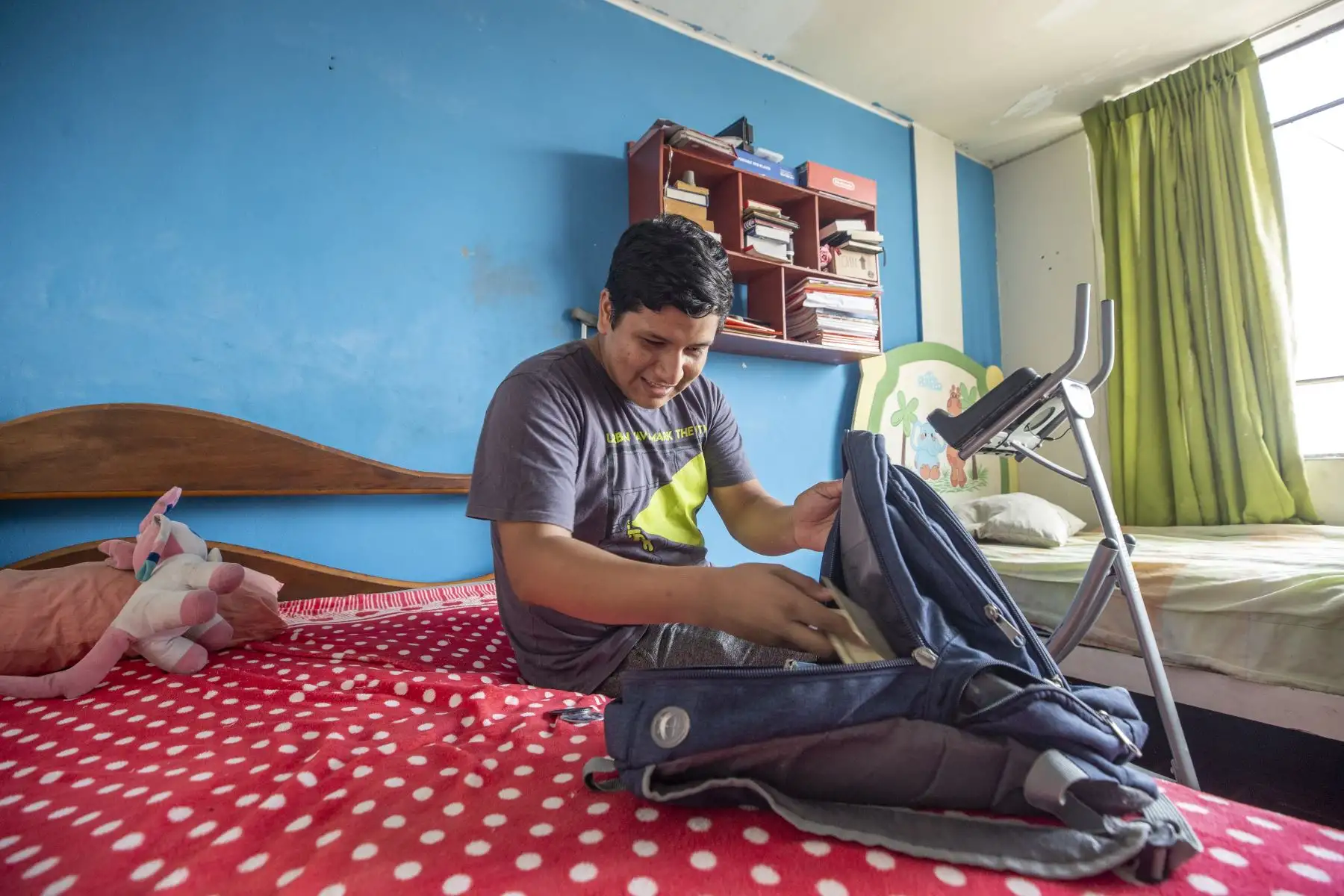 Hirma Servan y su esposo Luis Salazar sabían que uno de cada diez casos de osteosarcoma resulta exitoso y dijeron al unísono: “El mundo se nos caía encima, pero si uno de 10 sale adelante, ese será nuestro hijo y haremos todo por salvarle la vida”. 
Foto:EsSalud