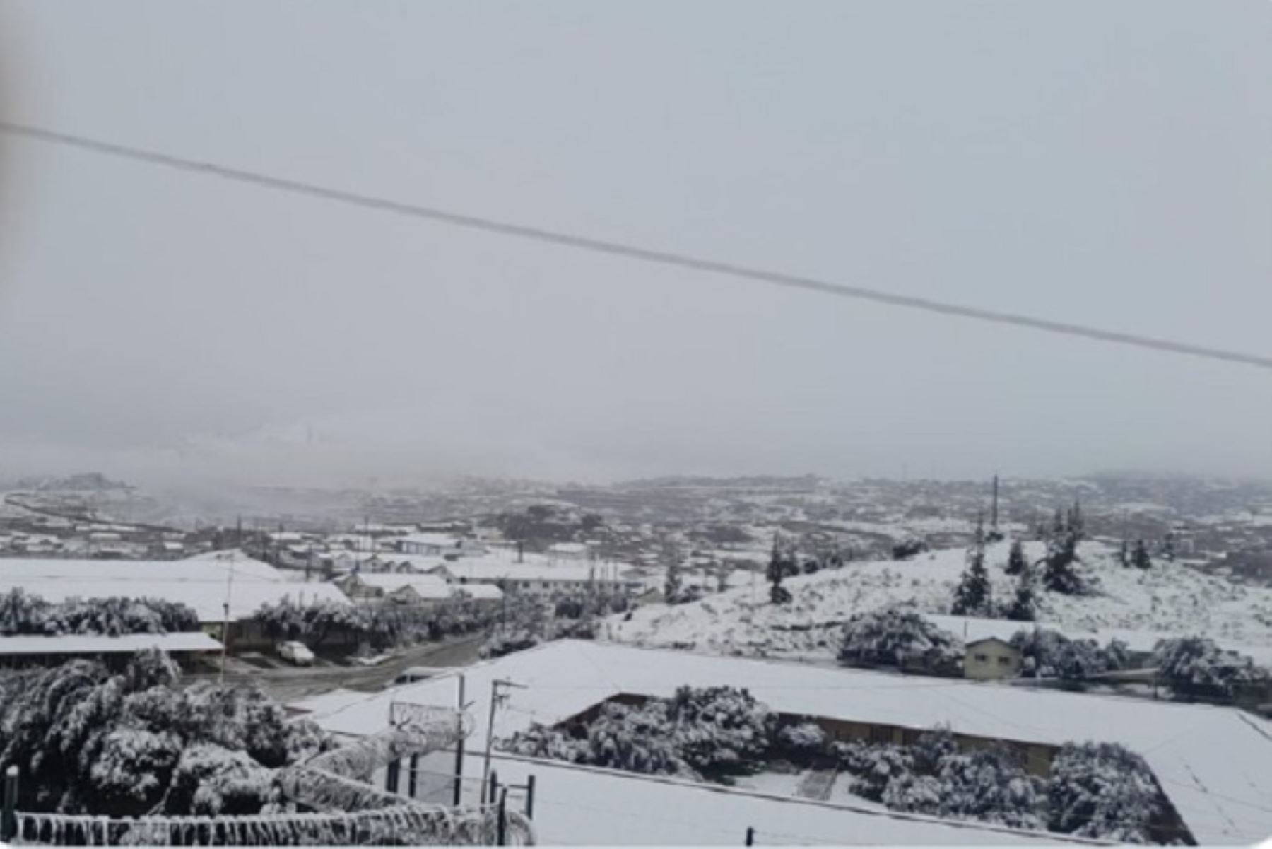 Las localidades altoandinas soportarán nieve y granizo, según el pronóstico del Senamhi. Foto: ANDINA/Difusión