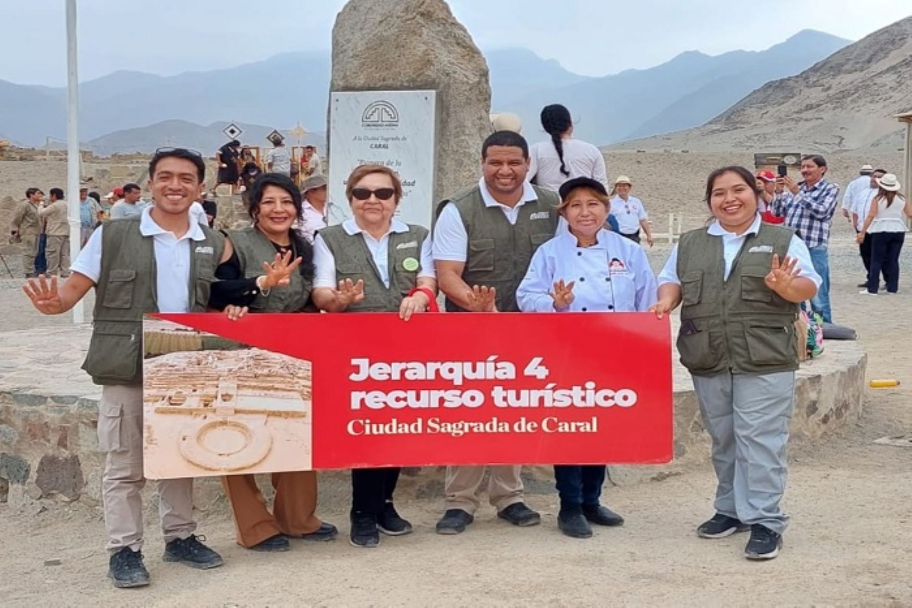 Cámara de Turismo de Barranca anuncia más inversiones ante Jerarquía 4 dada a Caral