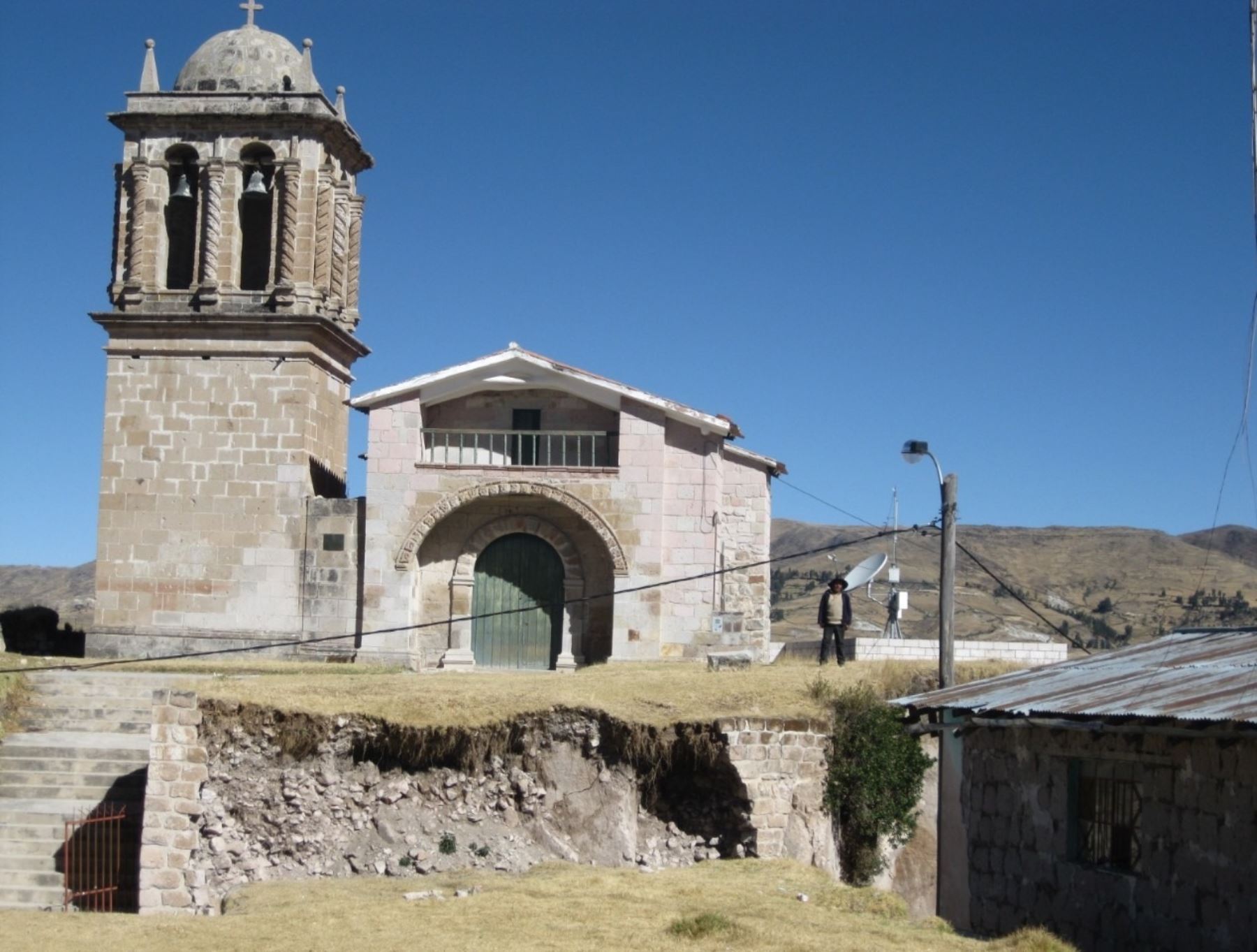 El templo Inmaculada Concepción de Colquemarca fue incluido en el registro de Patrimonio Cultural de la Nación del Ministerio de Cultura. ANDINA/Difusión