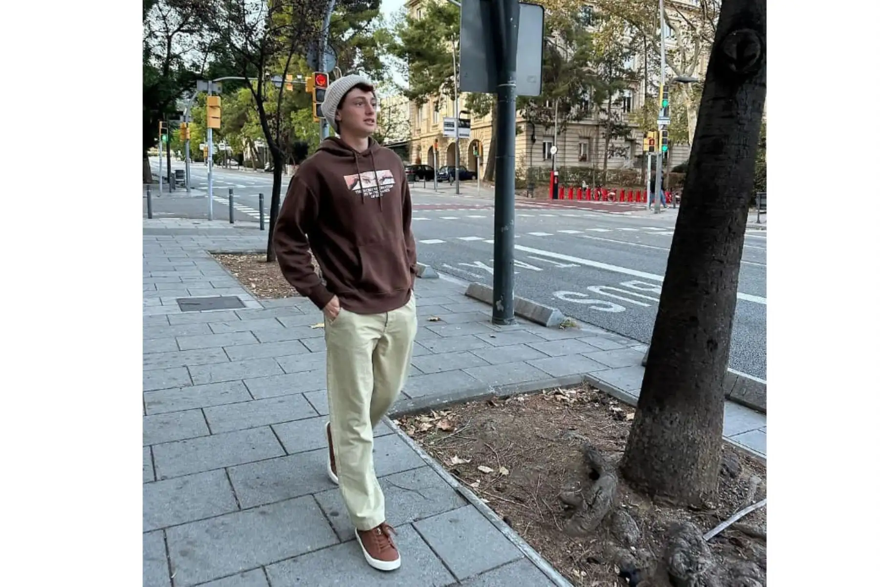 Ignacio Buse, se prepara físicamente desde fines del año pasado en Barcelona, España. Foto: Instagram
