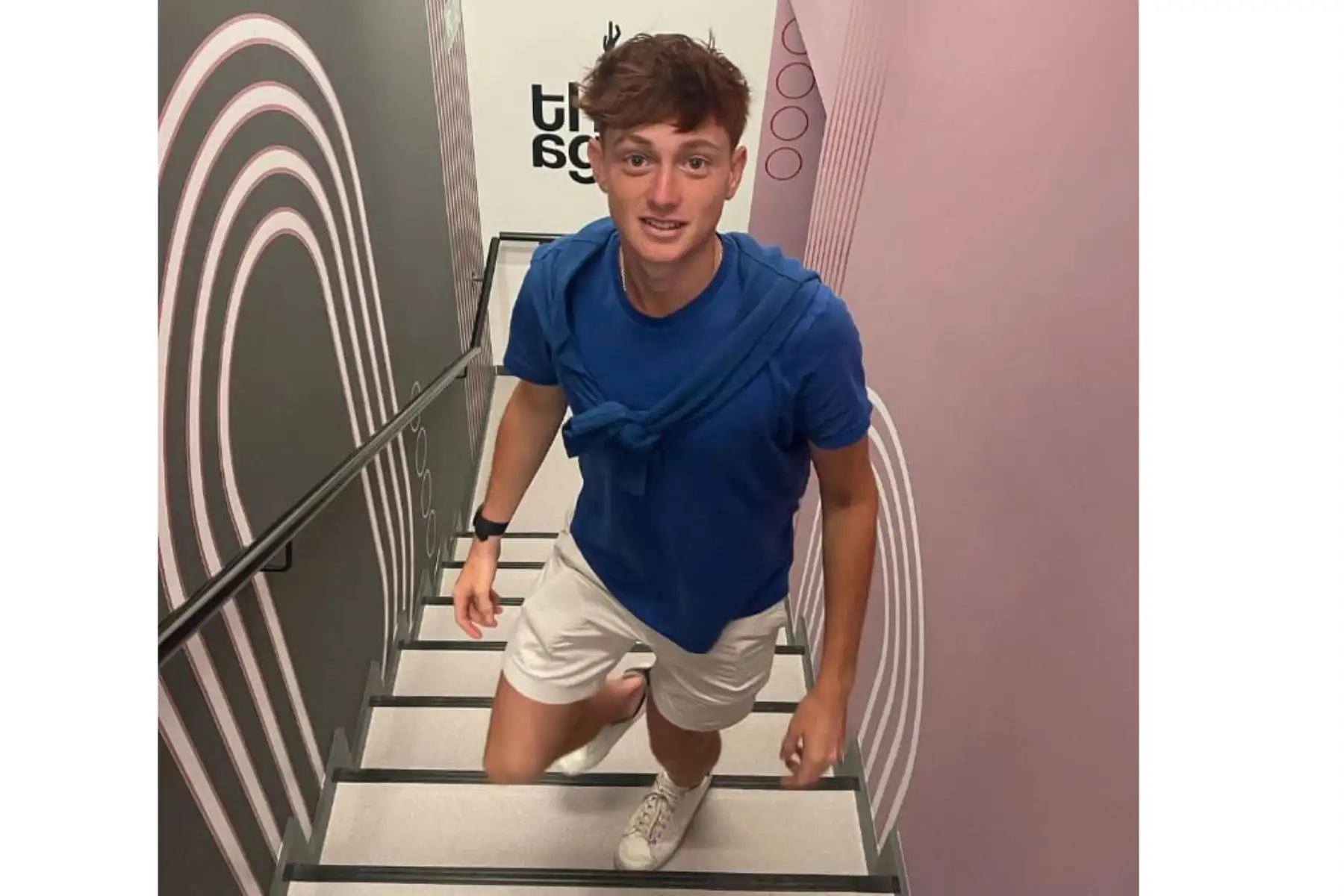 Ignacio Buse, se prepara físicamente desde fines del año pasado en Barcelona, España. Foto: Instagram