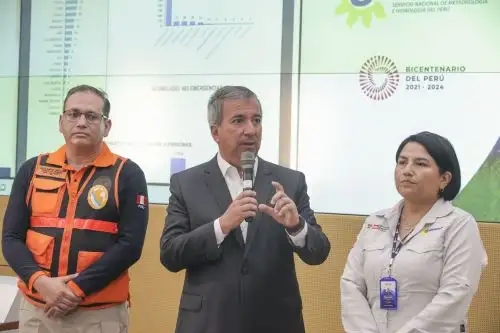 Maquinaria pesada del MTC realizó 93 intervenciones de emergencia para habilitar vías afectadas por eventos naturales. ANDINA/Andrés Valle