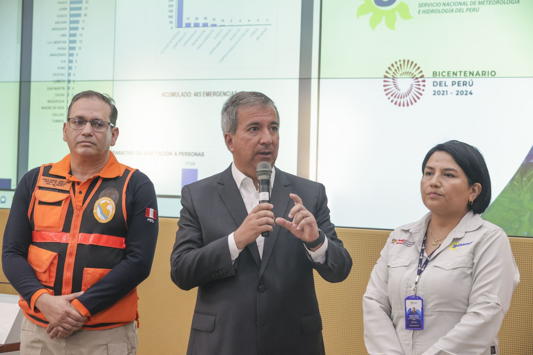 Maquinaria pesada del MTC realizó 93 intervenciones de emergencia para habilitar vías afectadas por eventos naturales. ANDINA/Andrés Valle