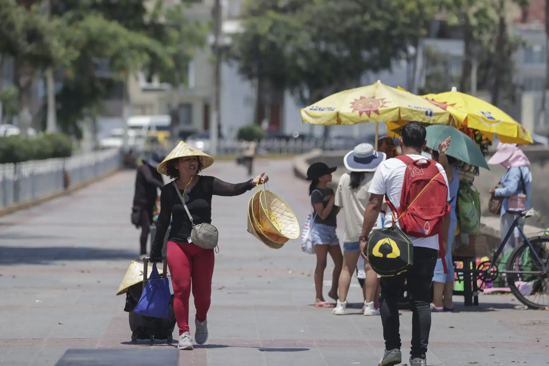 La capital peruana soportó este lunes el día más caluroso del verano hasta la fecha, con temperaturas máximas que superaron los 33 °C en algunas zonas.
Foto: ANDINA / Andrés Valle