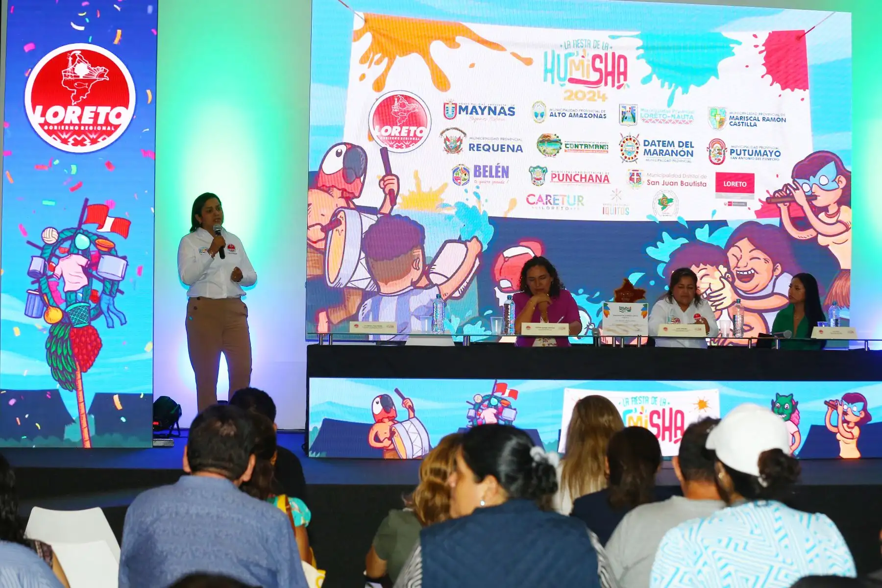 El Gobierno Regional de Loreto, a través de la Gerencia Regional de Comercio Exterior y Turismo (Gercetur), en articulación con los gobiernos municipales de Iquitos Metropolitano y el sector privado, viene organizando las actividades para celebrar a lo grande el carnaval amazónico, que este año se denominará: “Carnaval Loreto: La Fiesta de la Humisha 2024”.
Foto: ANDINA/Eddy Ramos