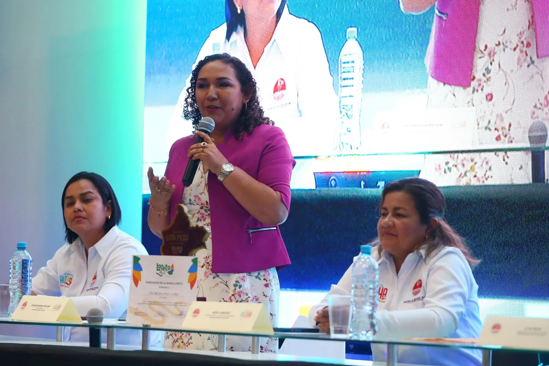 El Gobierno Regional de Loreto, a través de la Gerencia Regional de Comercio Exterior y Turismo (Gercetur), en articulación con los gobiernos municipales de Iquitos Metropolitano y el sector privado, viene organizando las actividades para celebrar a lo grande el carnaval amazónico, que este año se denominará: “Carnaval Loreto: La Fiesta de la Humisha 2024”. En la imagen, la  Vicegobernadora Regional de Loreto, Dolibeth Bardales .Foto: ANDINA/Eddy Ramos