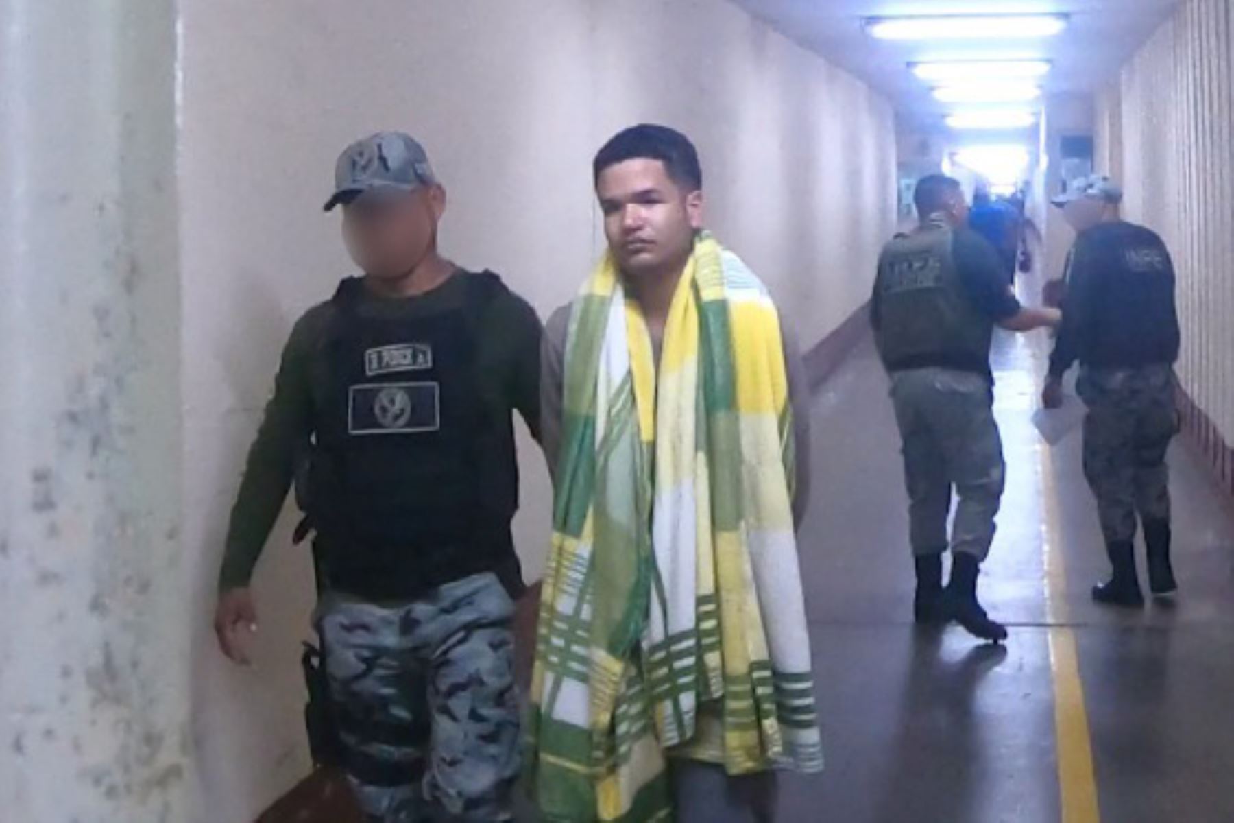 Ramses Abraham Rivas Villanueva y Cristhian David Zabala Rondon cumplen prisión preventiva por el delito de organización criminal. ANDINA/ INPE.