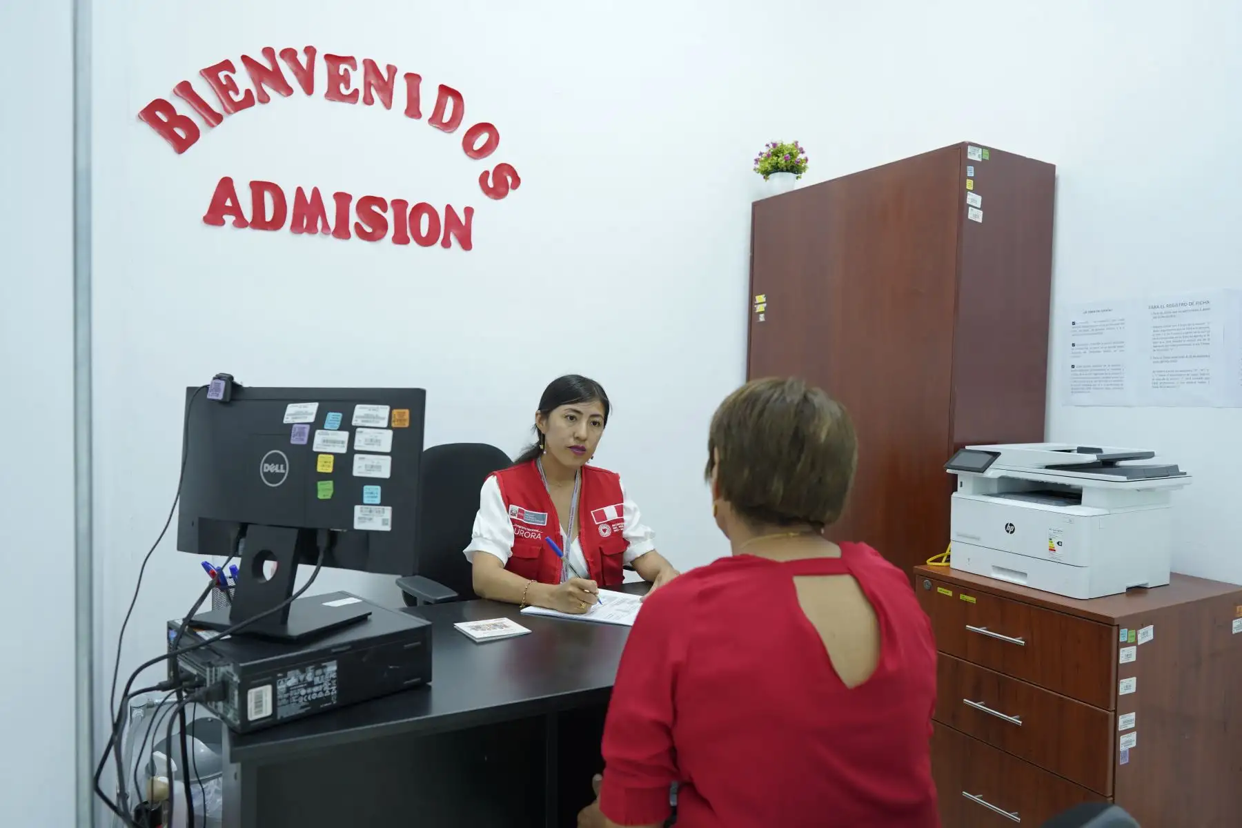 Ministra de la Mujer y Poblaciones Vulnerables, Nancy Tolentino, inauguró el Centro Emergencia Mujer (CEM) Cañete. Foto: ANDINA/ MIMP Perú