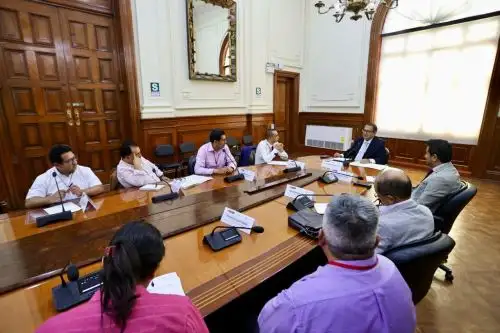 Premier coordinó obras prioritarias con autoridades de Áncash para desarrollo de la región