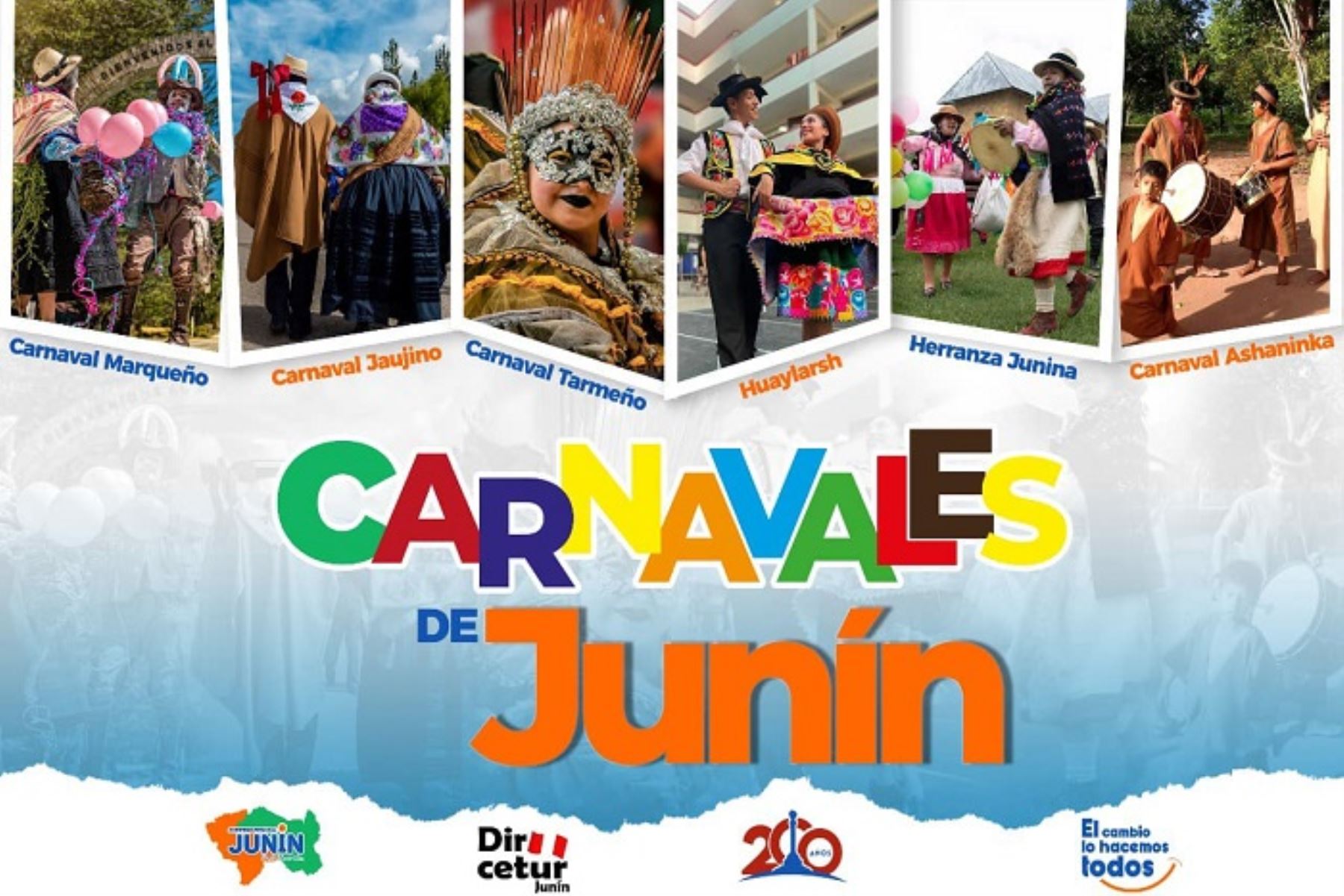 Región Junín espera recibir más de 200,000 turistas en Carnavales del Bicentenario
