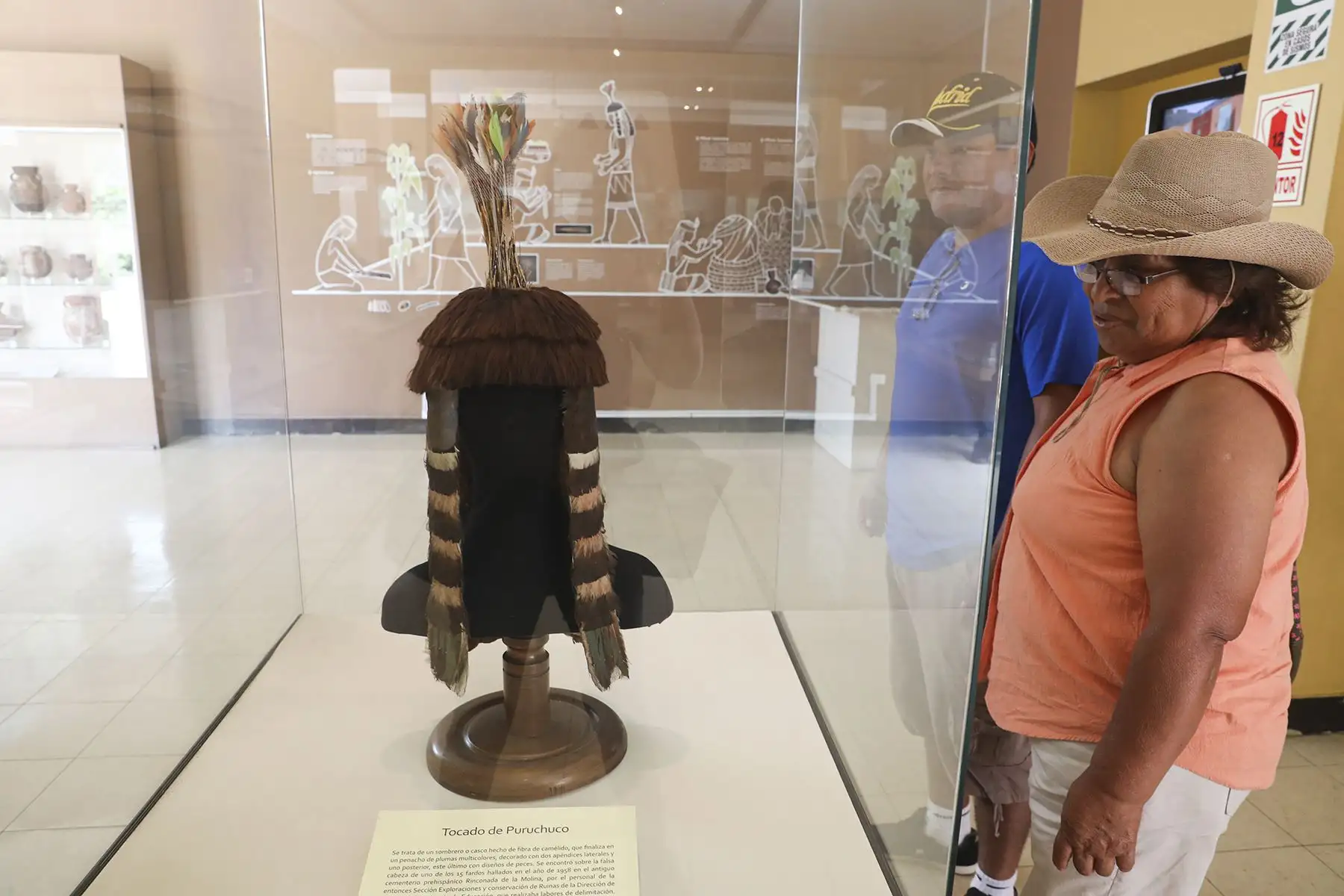 Pieza textil. En el Museo de Sitio de Puruchuco se conservan uncus, vestimentas sencillas se usaban tanto hombres como mujeres. Foto:ANDINA/ Melina Mejía