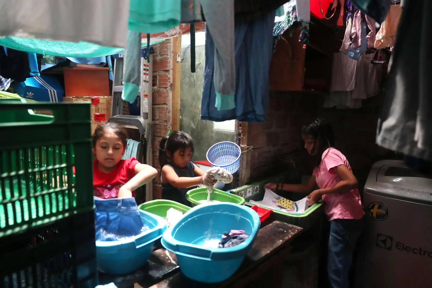 Hogar TALITA KUM, para niñas en estado de abandono y vulnerabilidad en San Juan de Miraflores.
Lo dirige la madre de la orden Las Vírgenes Consagradas, María Ramona Córdova.
Foto: ANDINA/Ricardo Cuba