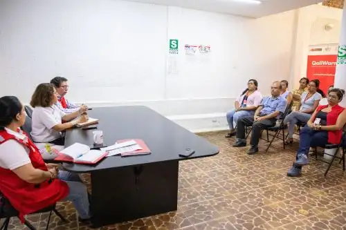 Piura: Supervisan equipo territorial antes del inicio del servicio alimentario escolar
