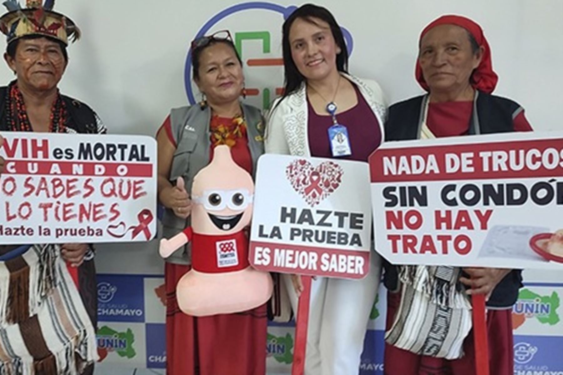 El Ministerio de Salud y la Red Integrada de Salud Chanchamayo de la región Junín, lanzó la campaña de tamizaje de VIH, hepatitis B y C, y sífilis para la población vulnerable de las comunidades nativas.