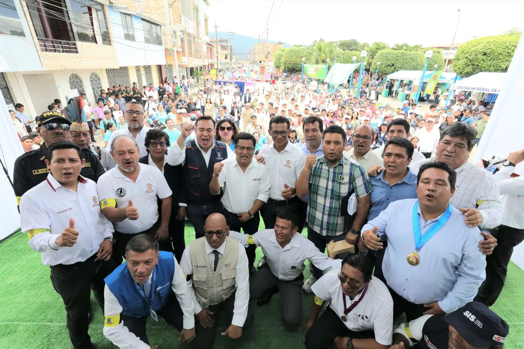 Minsa impulsa la campaña " Unidos contra el Dengue" en la región San Martín.  La campaña, tiene como finalidad, encabezar las estrategias conjuntas de los tres niveles de gobierno, en la lucha contra esta enfermedad. 
Foto: Minsa