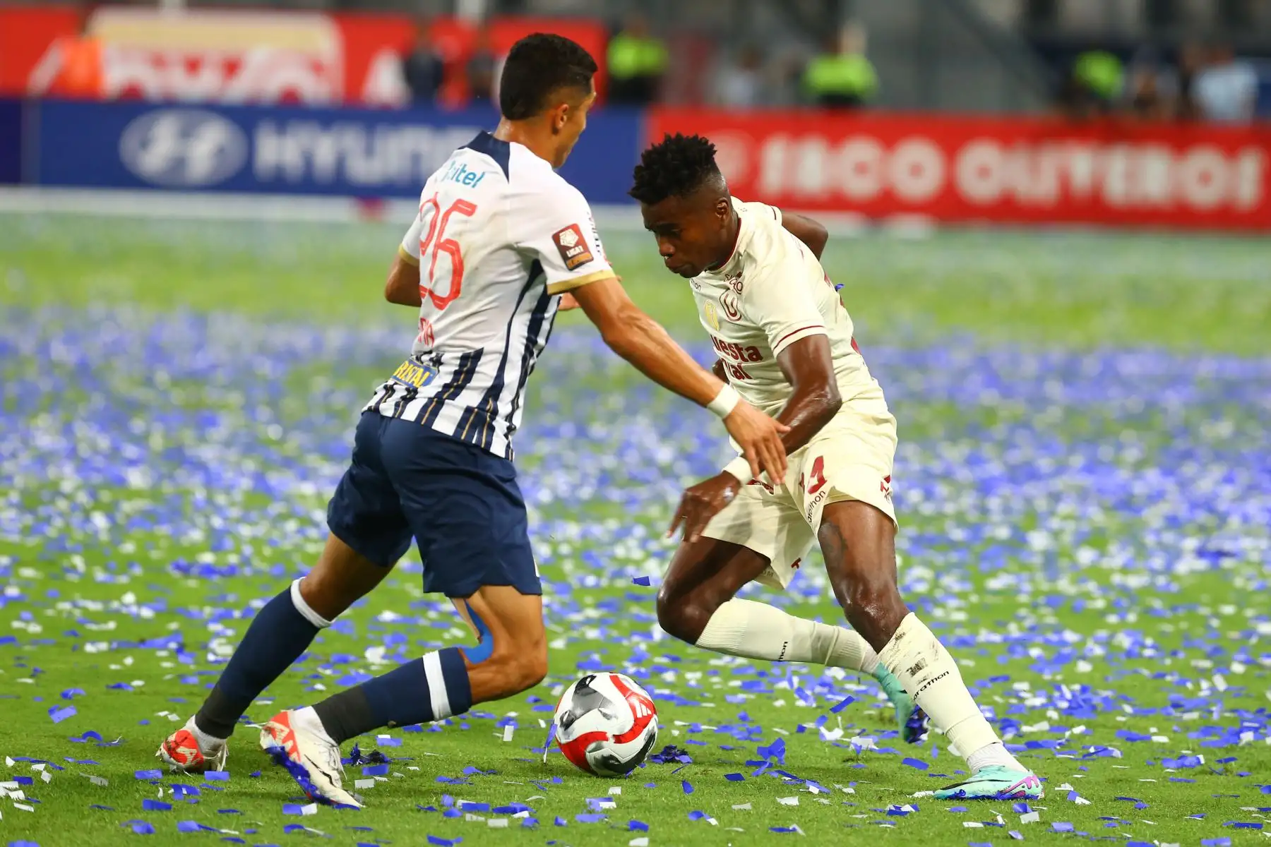 Con gol de Andy Polo en el primer tiempo, Universitario de Deportes supera por 1-0 a Alianza Lima en el Estadio Nacional, por la fecha 3 del Torneo Apertura 2024 de la Liga 1. Foto: ANDINA/Eddy Ramos
