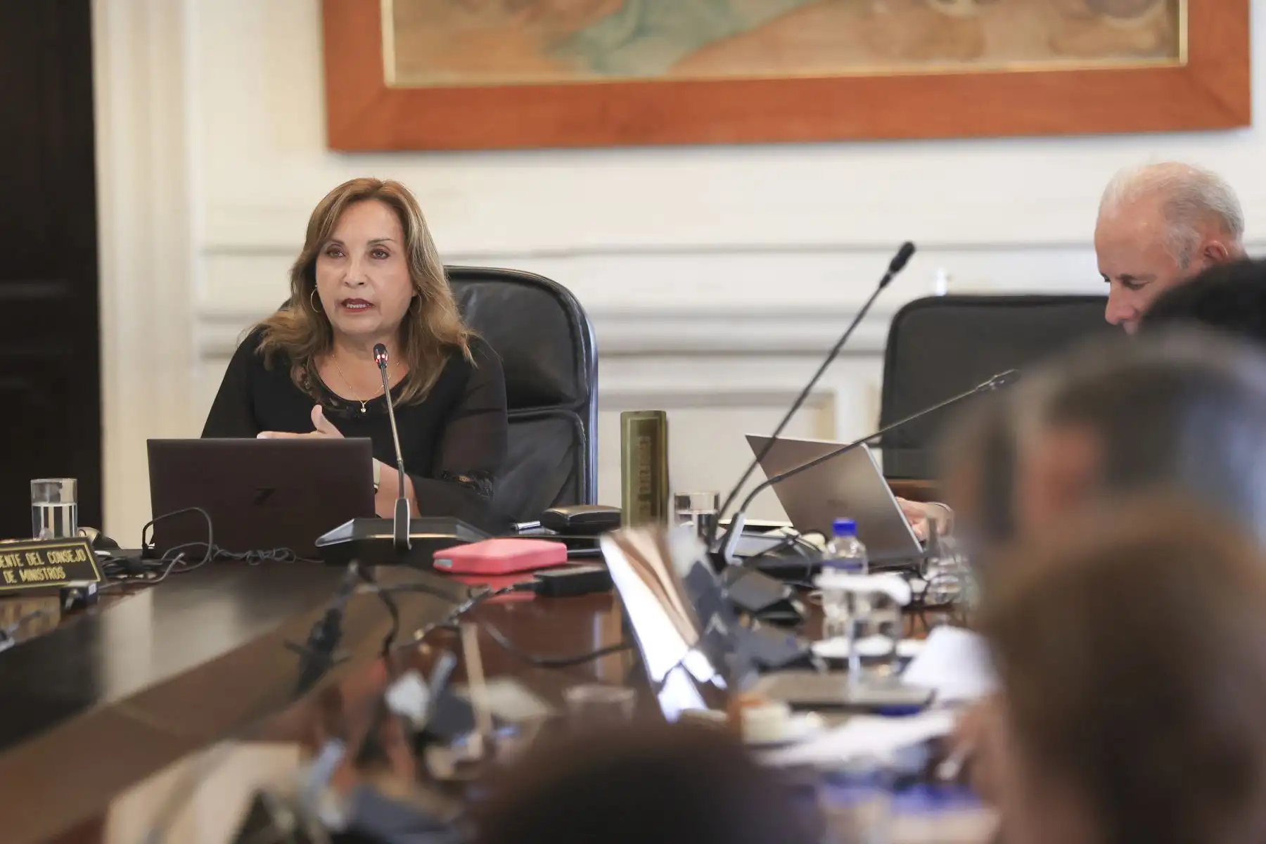 Sesión del Consejo de Ministros, presidida por la presidenta Dina Boluarte
Foto: ANDINA/Prensa Presidencia