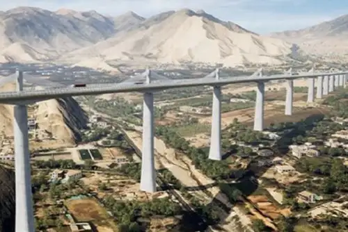Proyecto de la Nueva carretera central. Foto: Cortesía.