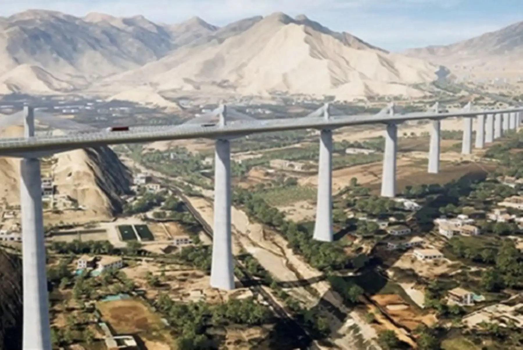 Proyecto de la Nueva carretera central. Foto: Cortesía.