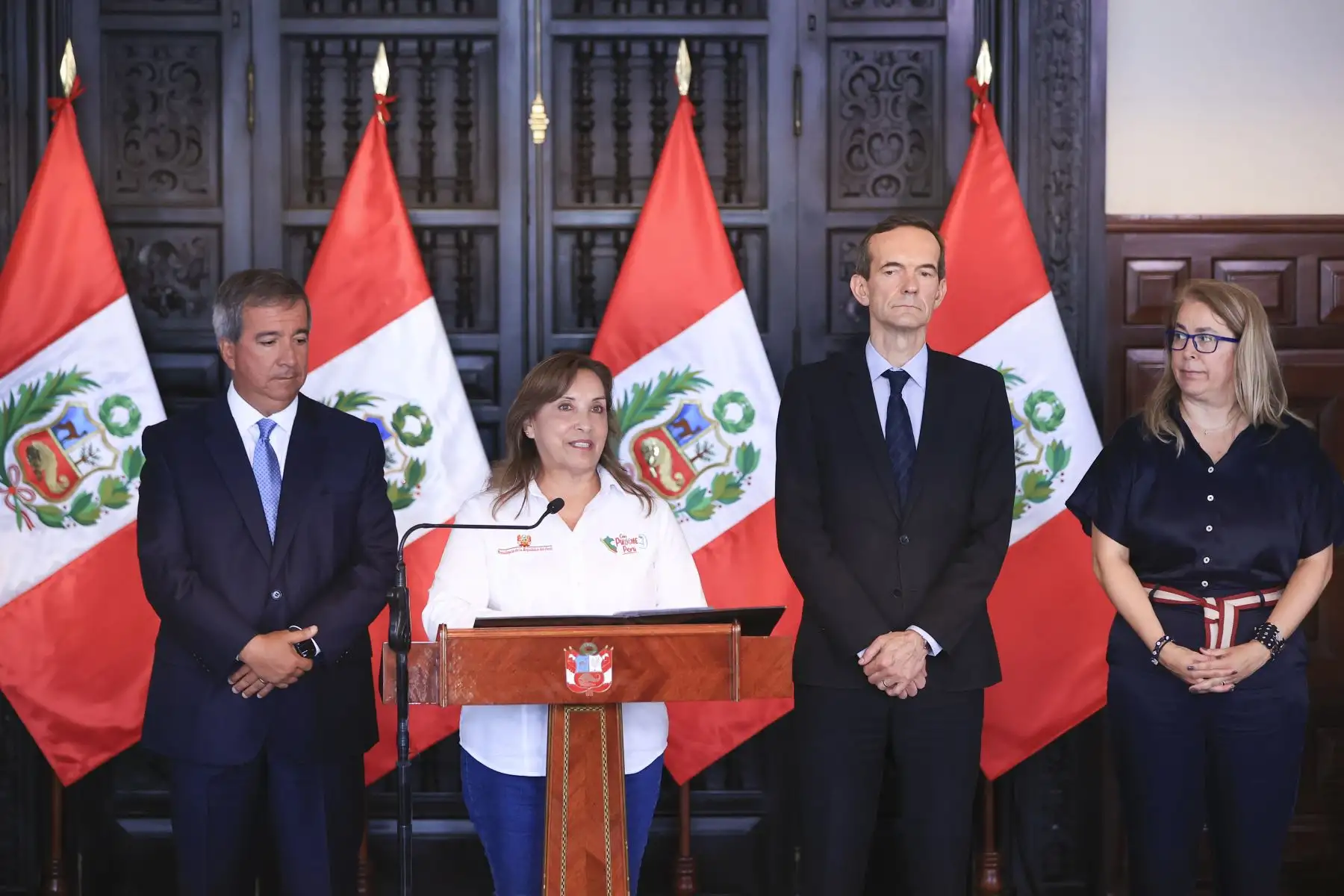 Presidenta Dina Boluarte participa en la presentación del Proyecto Nueva Carretera Central
Foto: ANDINA/Prensa Presidencia
