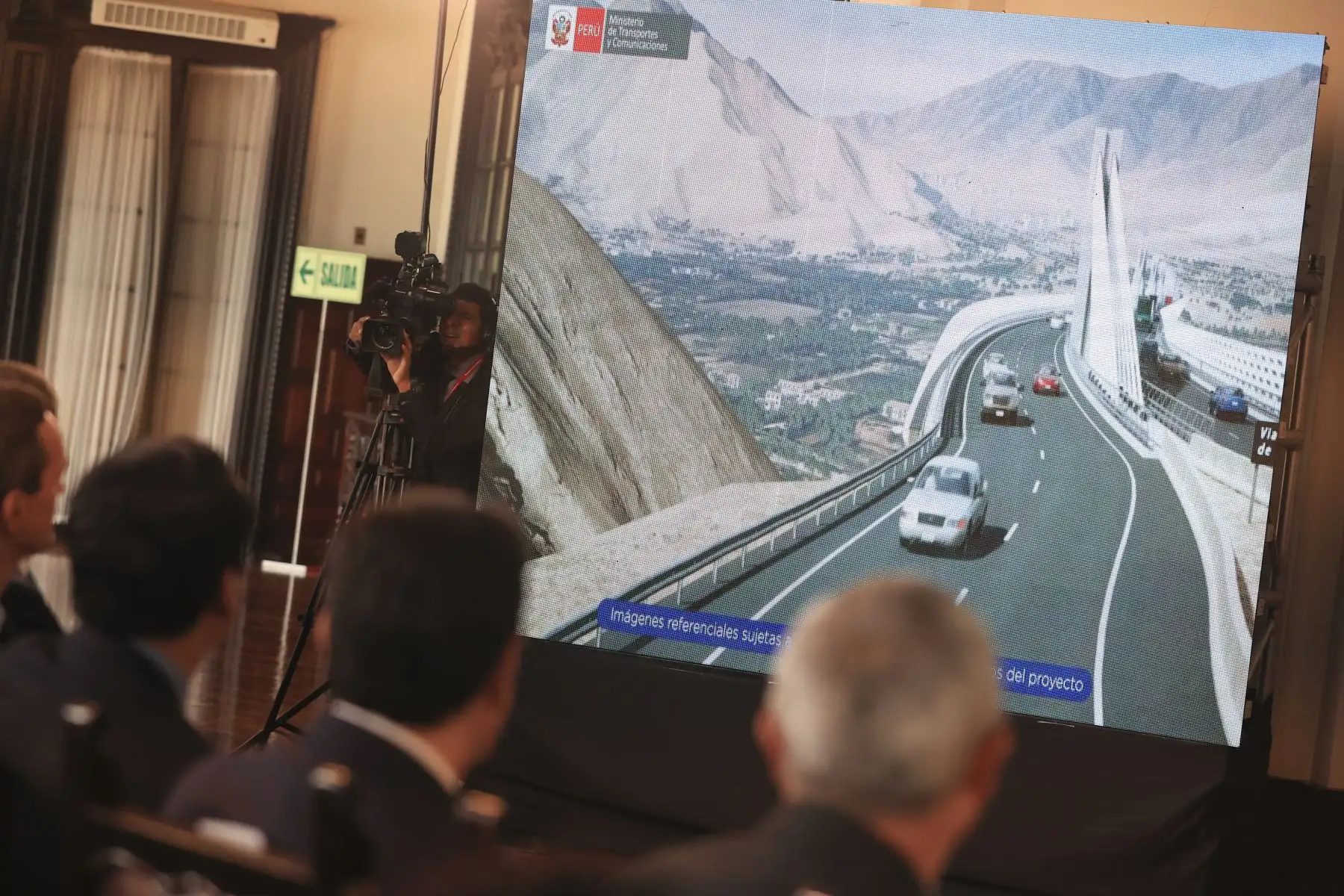 Presidenta Dina Boluarte participa en la presentación del Proyecto Nueva Carretera Central
Foto: ANDINA/Prensa Presidencia
