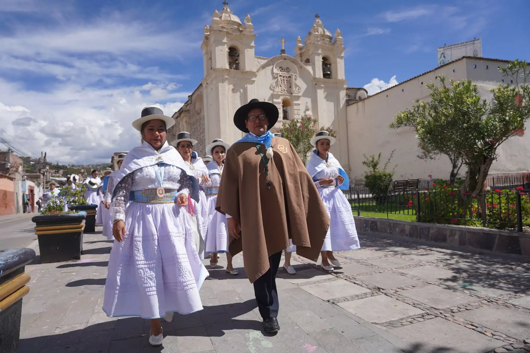 Cientos de personas disfrutaron del carnaval ayacuchano en su cuarto y ultimo día Foto: Cortesía/Genry Bautista