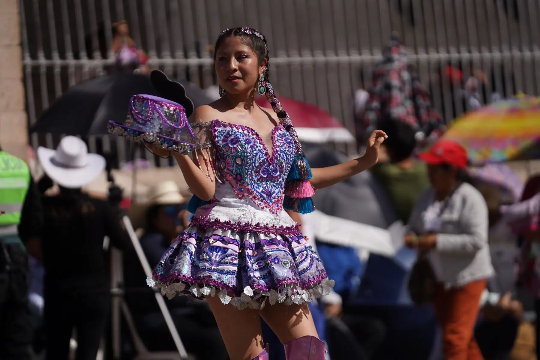 Cientos de personas disfrutaron del carnaval ayacuchano en su cuarto y ultimo día Foto: Cortesía/Genry Bautista