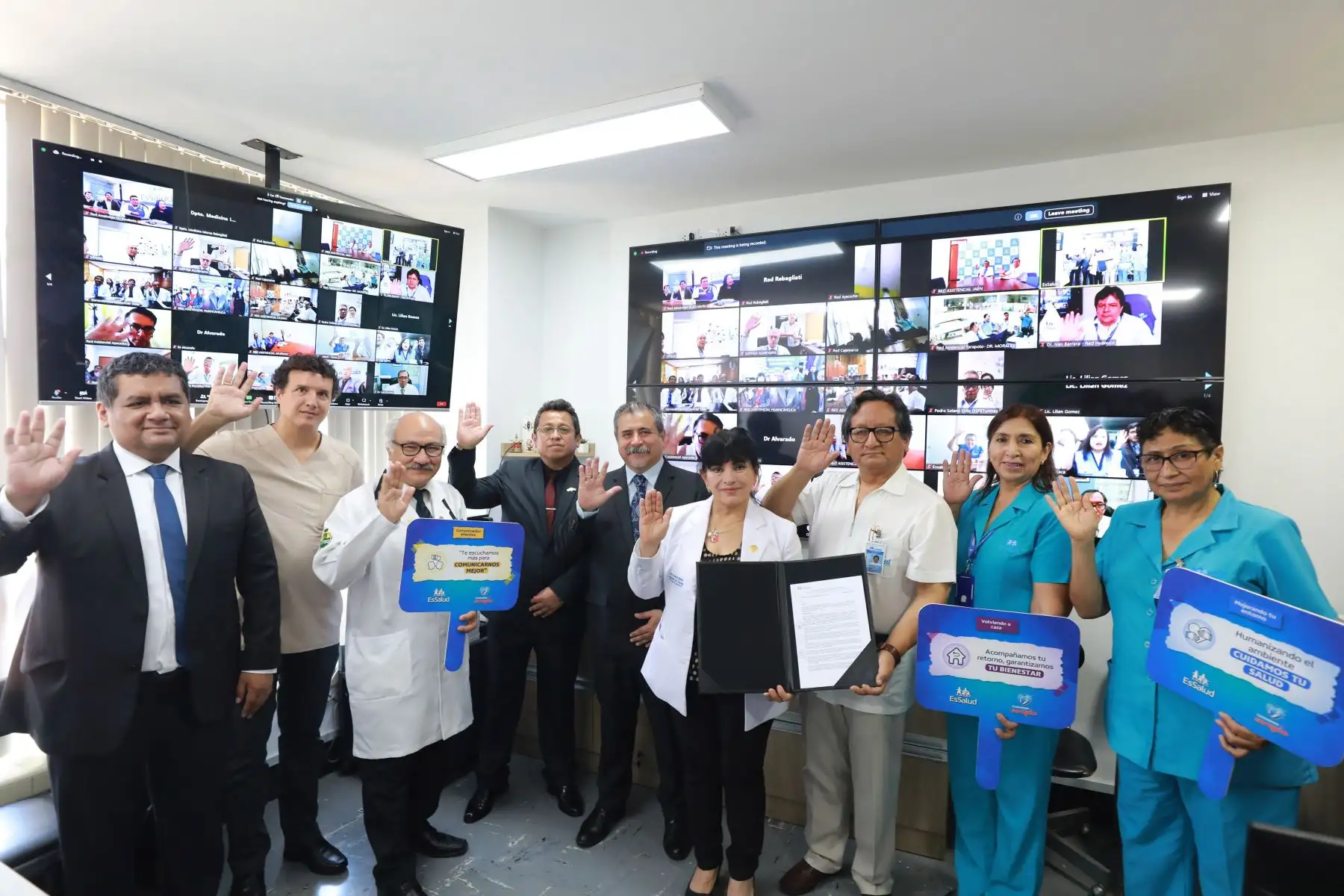 EsSalud, brindó detalles sobre la aplicación de esta nueva estrategia basada en comunicación efectiva, formación de cuidadores, continuidad de la atención, Control del dolor y mejoramiento del entorno hospitalario. Foto: ANDINA/ EsSalud
