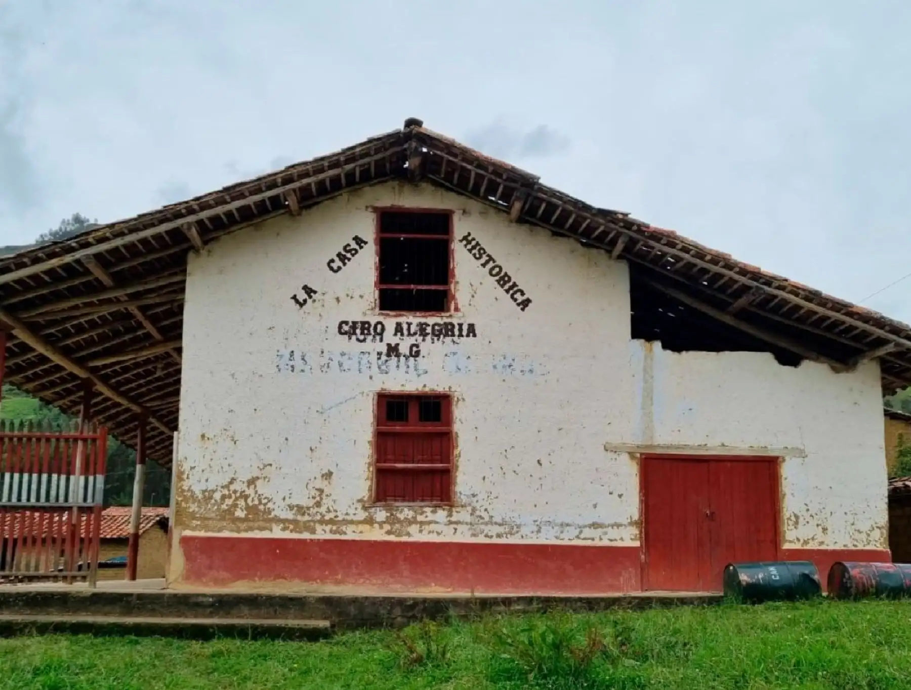 La casa de Ciro Alegría, el notable escritor liberteño, es uno de los inmuebles históricos de La Libertad que figura en lista para ser declarada Patrimonio Cultural de la Nación.