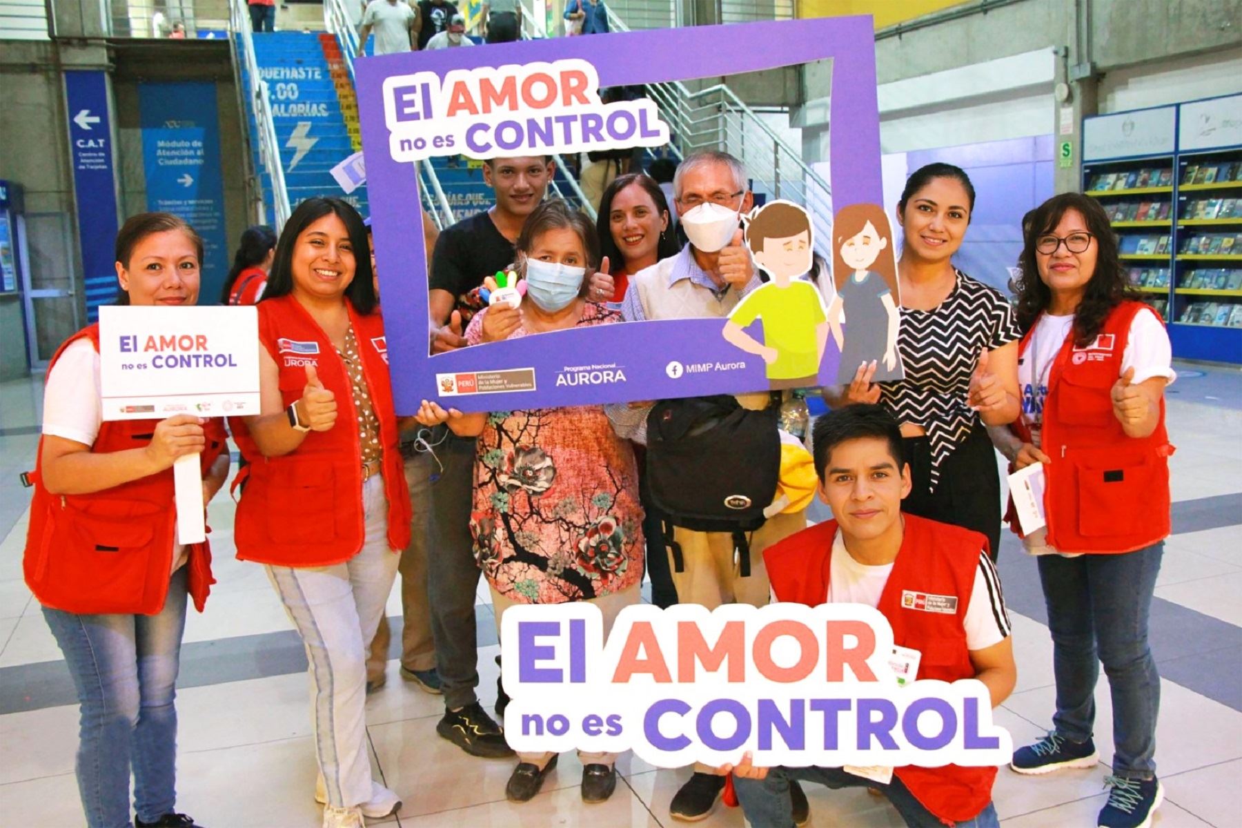 Ministerio de la Mujer y Poblaciones Vulnerables lanza campaña “El amor no es control”