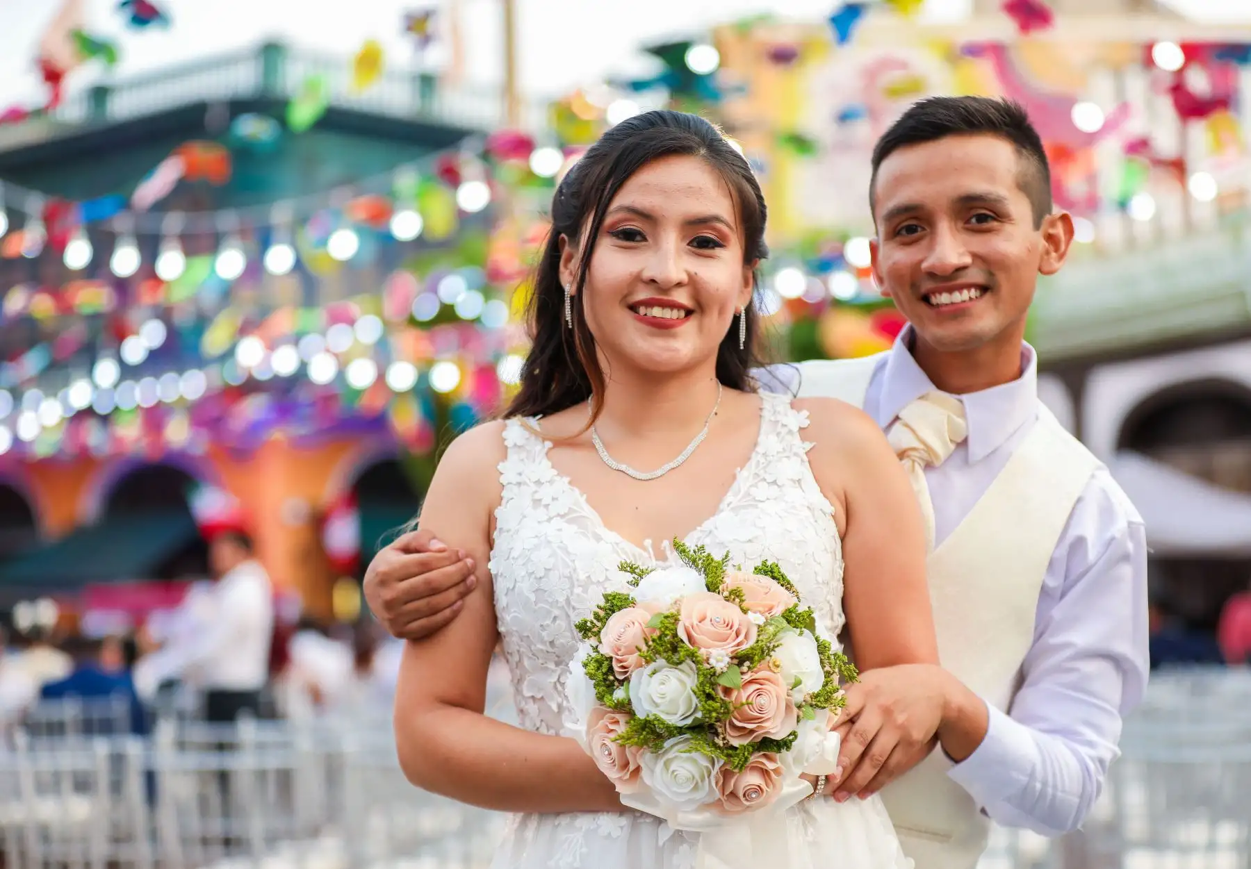 En el Día del Amor y la Amistad, la Municipalidad del Callao organizó matrimonio civil comunitario que estuvo encabezado por el alcalde Pedro Spadaro. Foto: ANDINA/ Municipalidad de Callao