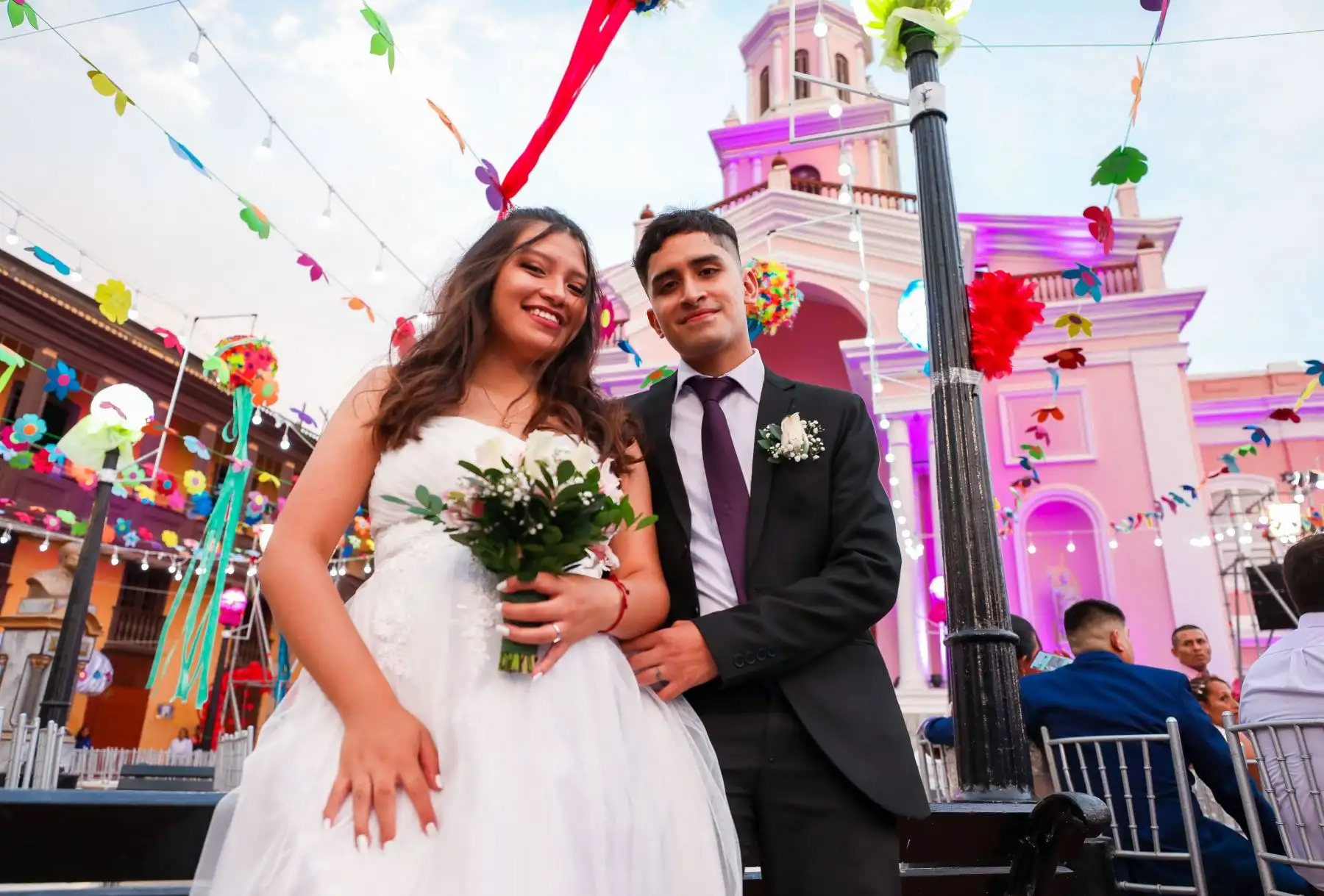 En el Día del Amor y la Amistad, la Municipalidad del Callao organizó matrimonio civil comunitario que estuvo encabezado por el alcalde Pedro Spadaro. Foto: ANDINA/ Municipalidad de Callao