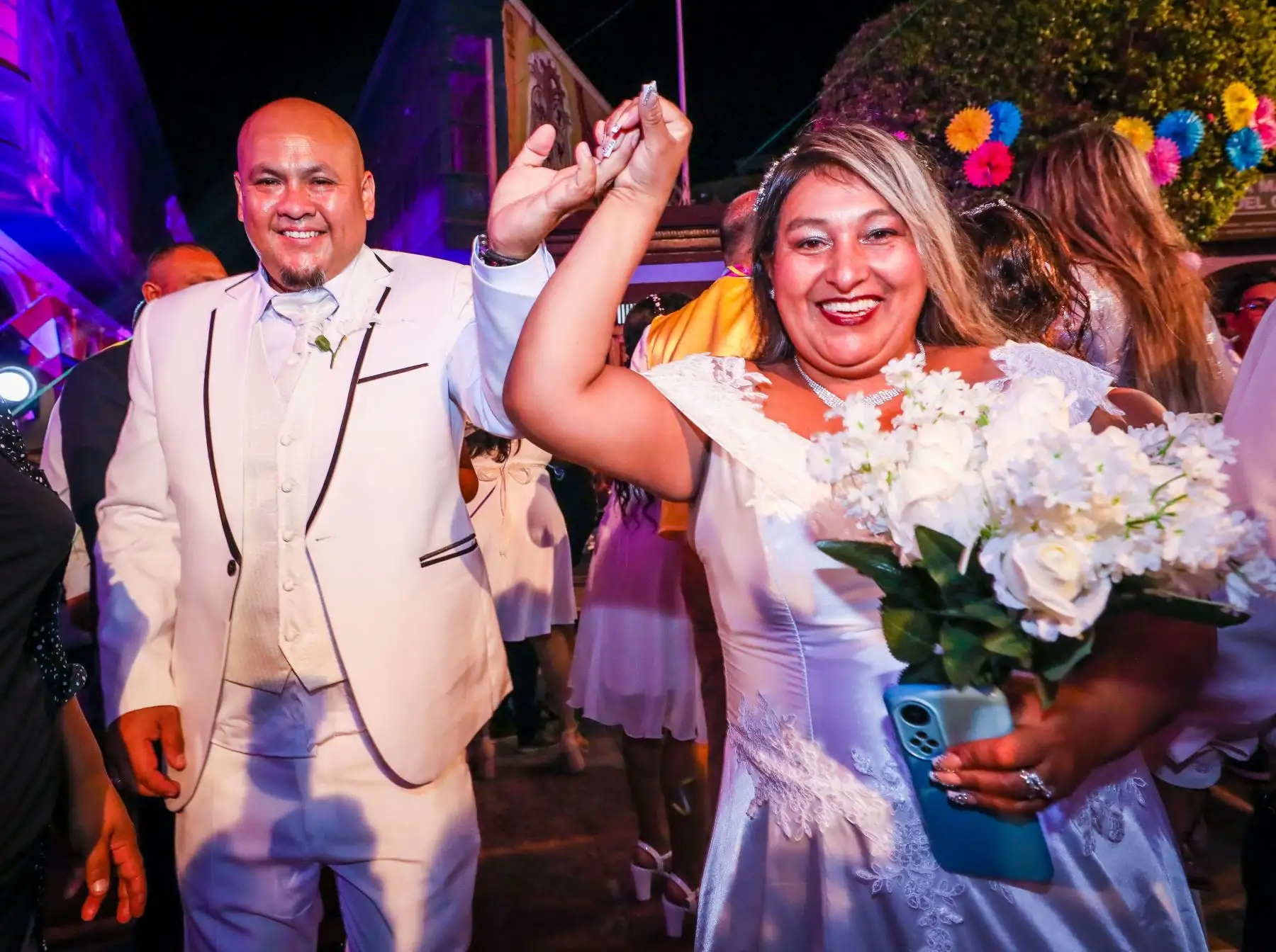 En el Día del Amor y la Amistad, la Municipalidad del Callao organizó matrimonio civil comunitario que estuvo encabezado por el alcalde Pedro Spadaro. Foto: ANDINA/ Municipalidad de Callao