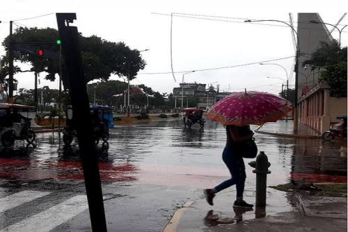 Senamhi advierte que se presentarán lluvias de moderada a fuerte intensidad en la selva peruana. ANDINA/Difusión