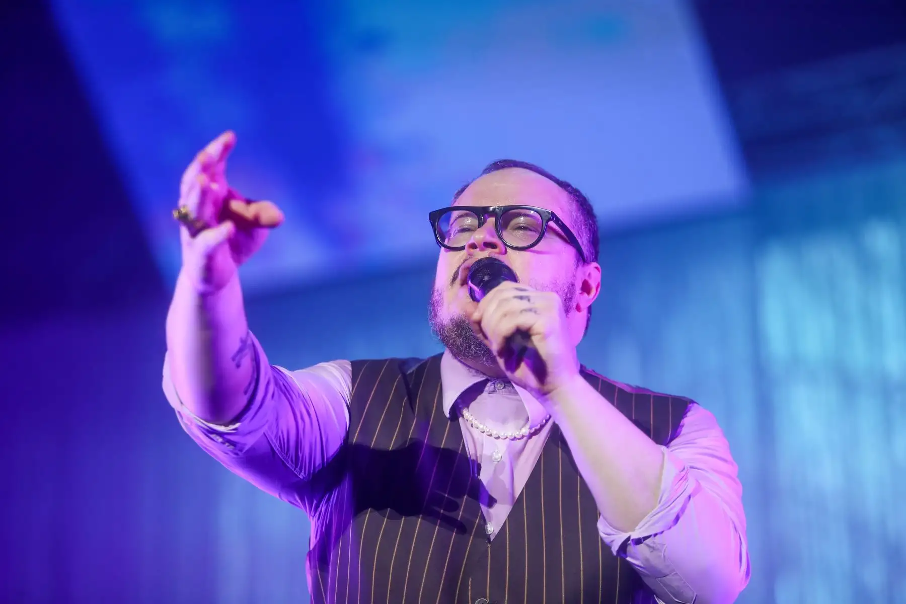 En el marco del día del amor, duo Sin Bandera se presentó en el festival "Amor bajo las estrellas" en una noche cargada de romanticismo en el local  "Costa 21" de la costa verde 
Foto: ANDINA/Ricardo Cuba