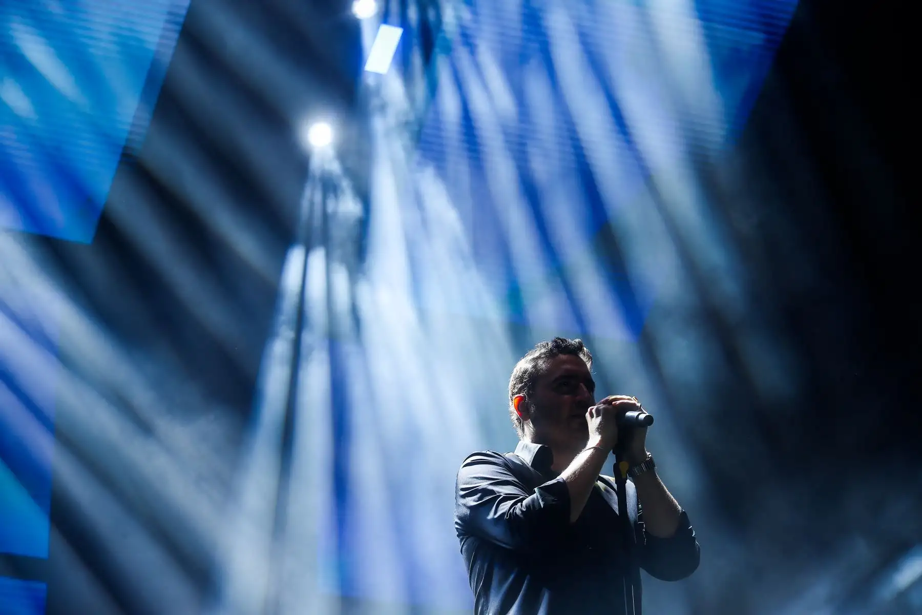 Banda mexicana Reik volvió a Perú para dar un concierto por el día de San Valentín, la velada estuvo acompañada por sus baladas clásicas y con lo nuevo de su ritmo urbano
Foto: ANDINA/Ricardo Cuba