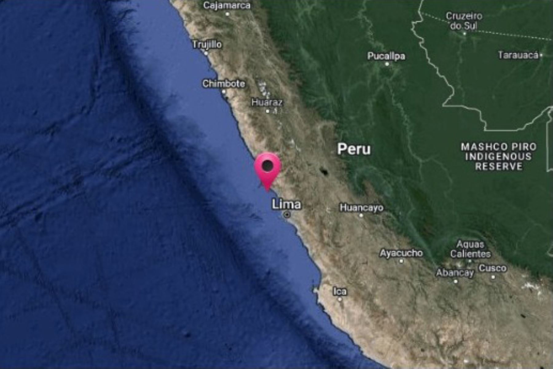 El sismo tuvo una magnitud de 4.5 y la profundidad fue a 83 kilómetros, añadió el IGP en su reporte sísmico. Foto: ANDINA/Difusión