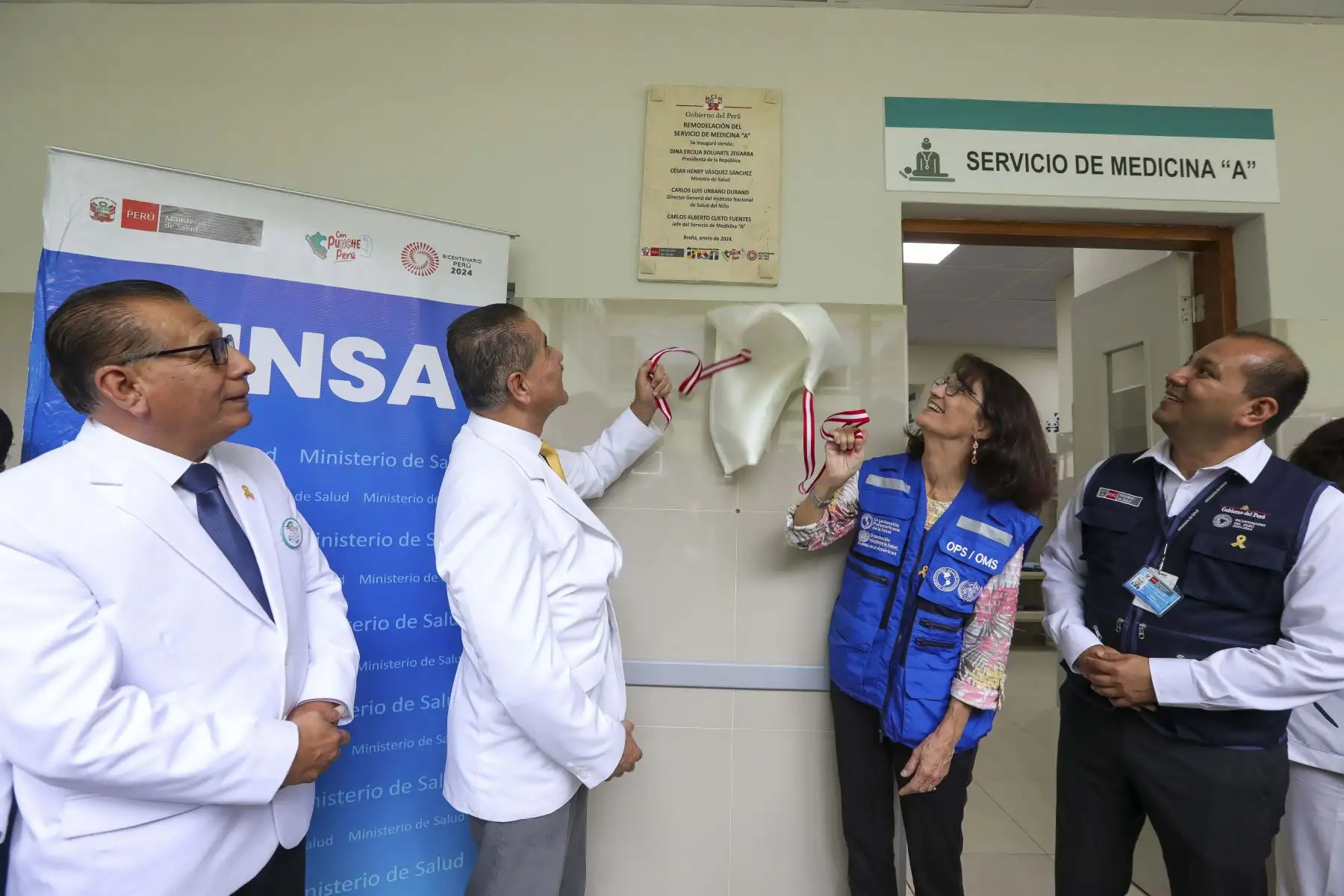 En el marco del Día Internacional de la Lucha contra el Cáncer Infantil, el Ministerio de Salud (Minsa) inauguró la primera Unidad Funcional de Cirugía Oncológica Pediátrica (UCOP) de todo el país, ubicada en el Instituto Nacional de Salud del Niño (INSN) de Breña, en Lima.
Foto: ANDINA/MINSA