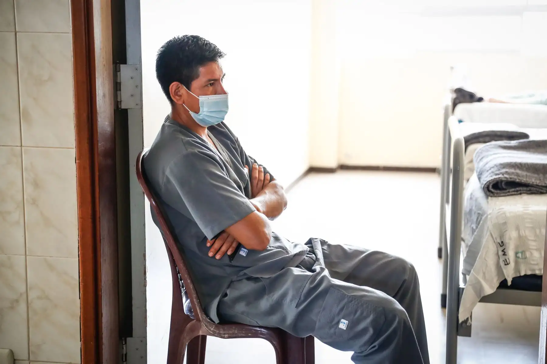 El Departamento de Emergencias del Instituto Nacional de Salud Mental Honorio Delgado- Hideyo Noguchi cumple 35 años de creación el 21 de febrero de 2024, atendiendo toda clase de emergencias psiquiátricas. Foto: ANDINA/Daniel Bracamonte