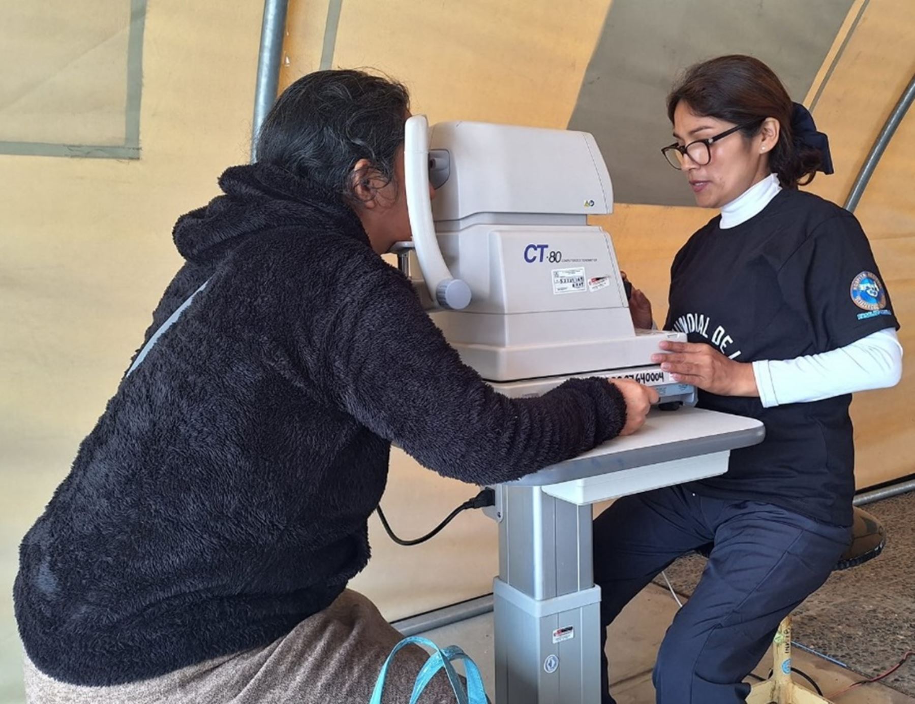 El Hospital Regional de Áncash, ubicado en la ciudad de Chimbote, reporta un aumento de casos por daños a la vista causados por la radiación ultravioleta. ANDINA/Difusión