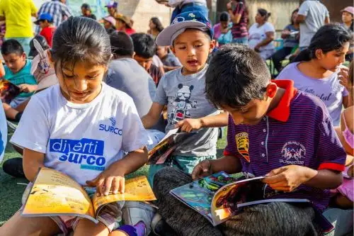 Niños y niñas del Rímac y San Juan de Miraflores participaron en la estrategia 